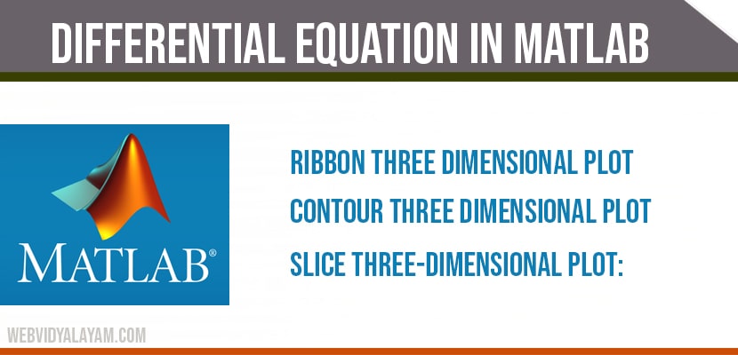 Differential Equation In Matlab