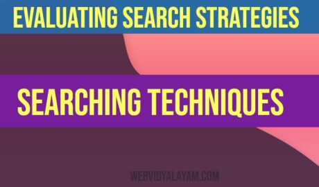 Evaluating Search Strategies