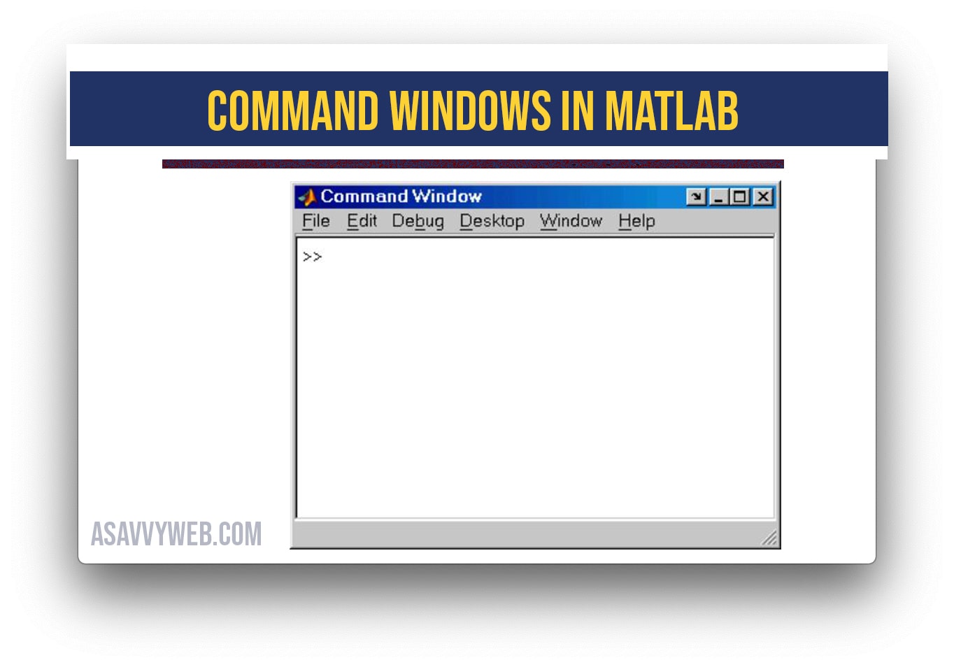 Getting Started With Matlab - Web Vidyalayam