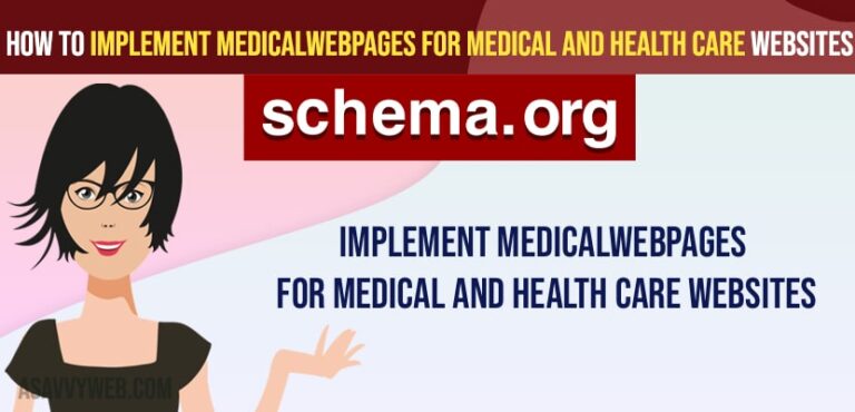 How to Implement MedicalWebPages for Medical and Health Care Websites