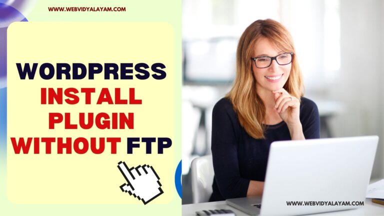 WordPress Install Plugin Without FTP