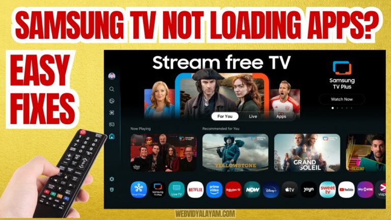 Samsung Smart TV Apps Not Loading: Tizen 9.0 Architecture & Logic Analysis