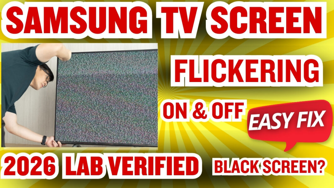 Samsung Smart TV Screen Flickering